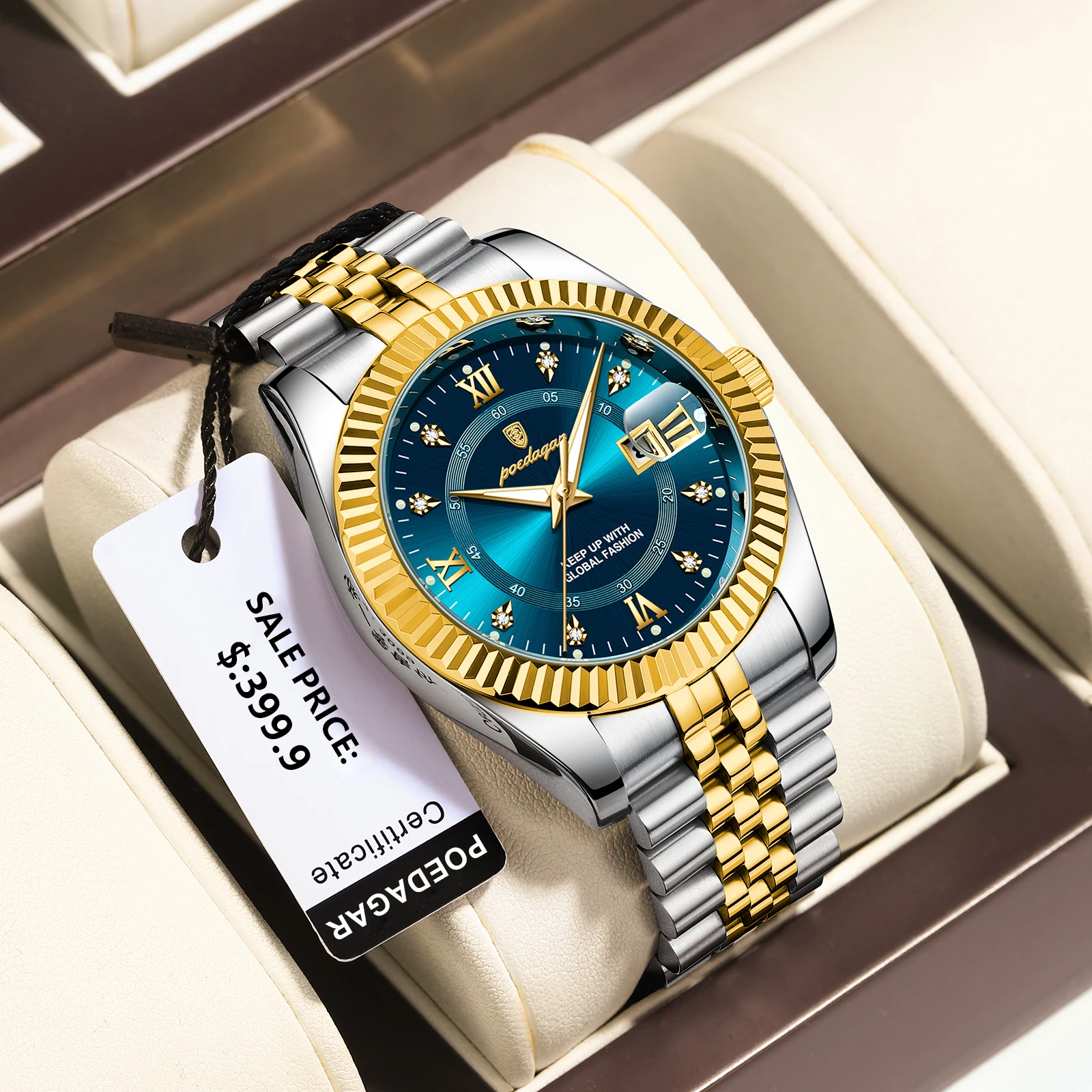 POEDAGAR 910 Sport Men's Quartz Watch