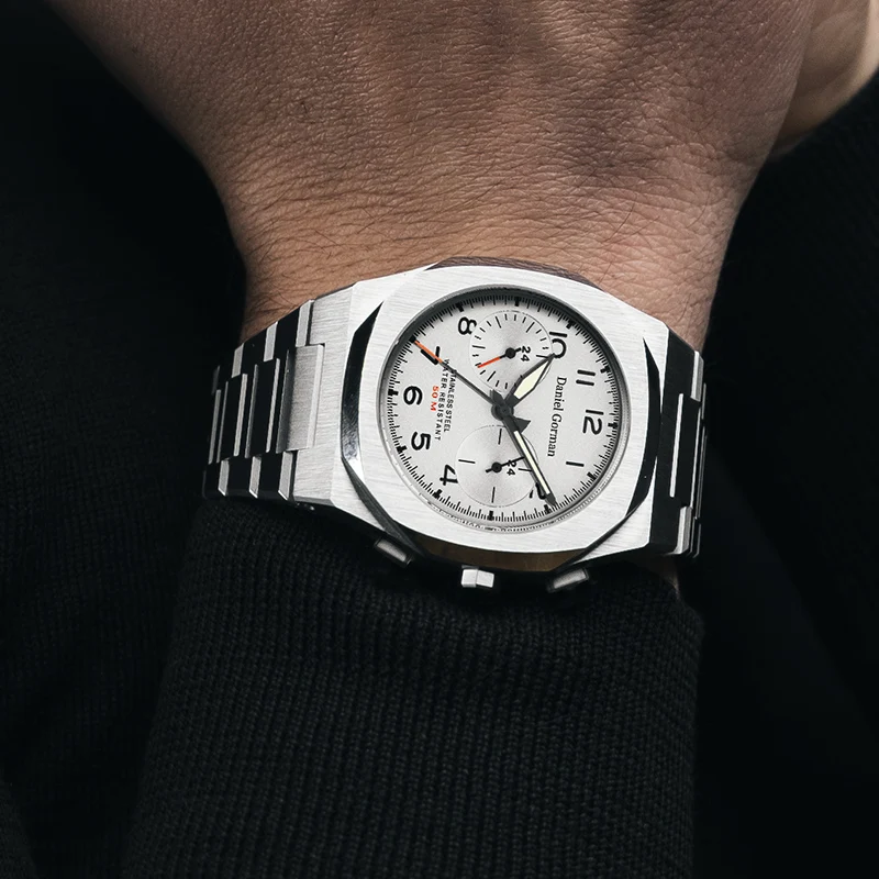Daniel Gorman DG0915 Two Time Zone Watch