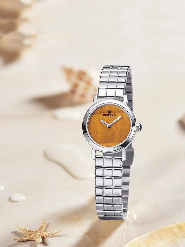 INGREAD Women’s Watch with Amber Dial