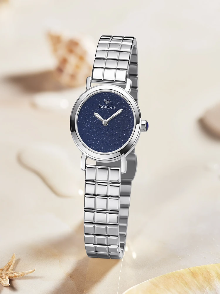 INGREAD Women’s Watch with Amber Dial