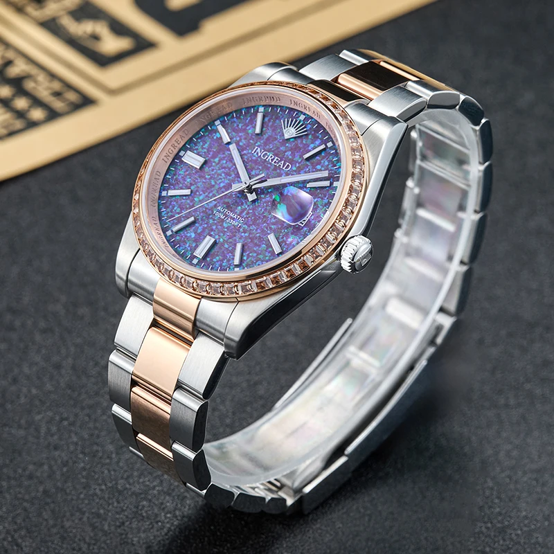 INGREAD 23006 Natural Stone Dial Watch