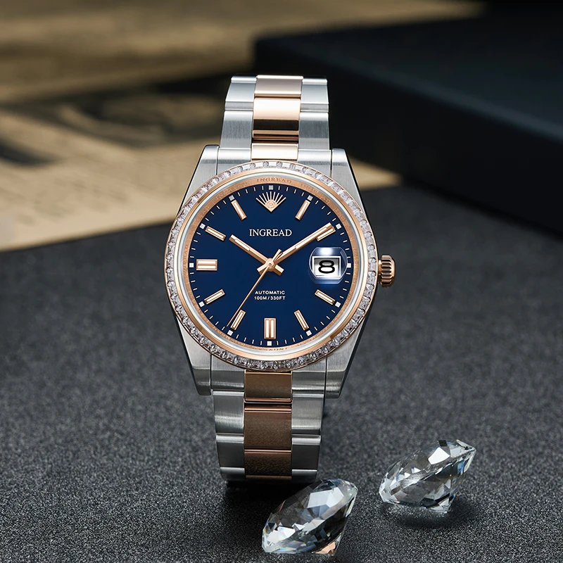 INGREAD 23006 Natural Stone Dial Watch