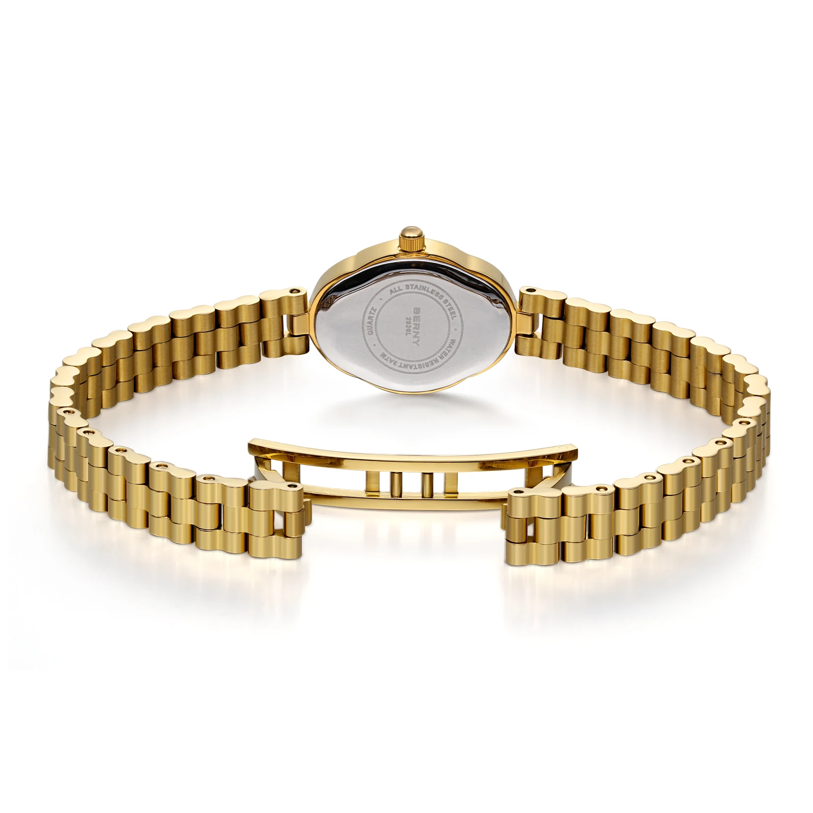BERNY 2946L Ladies Mini Gold Watch