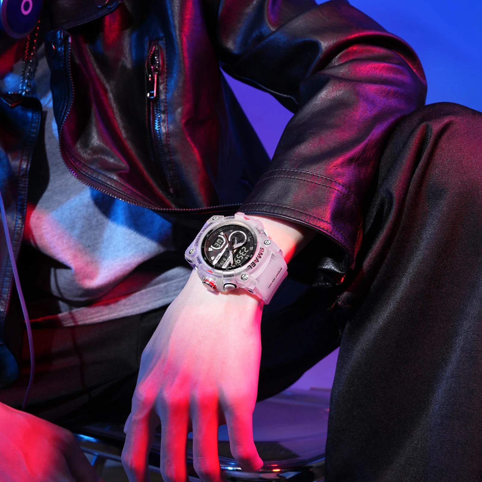 Rugged SMAEL 8086 Waterproof Sports Watch