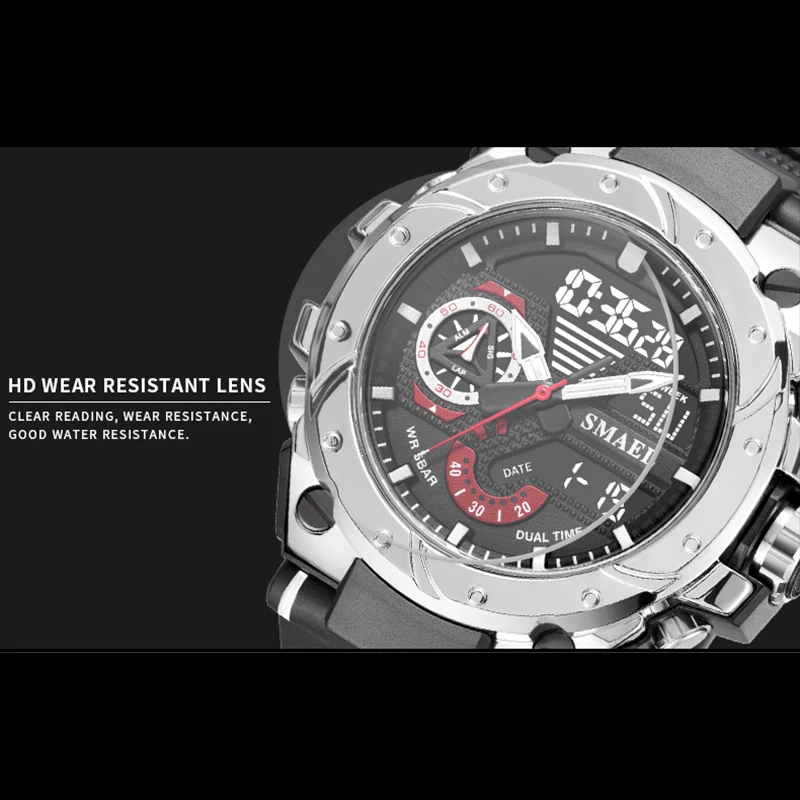 SMAEL 8060 Dual Display Sports Watch
