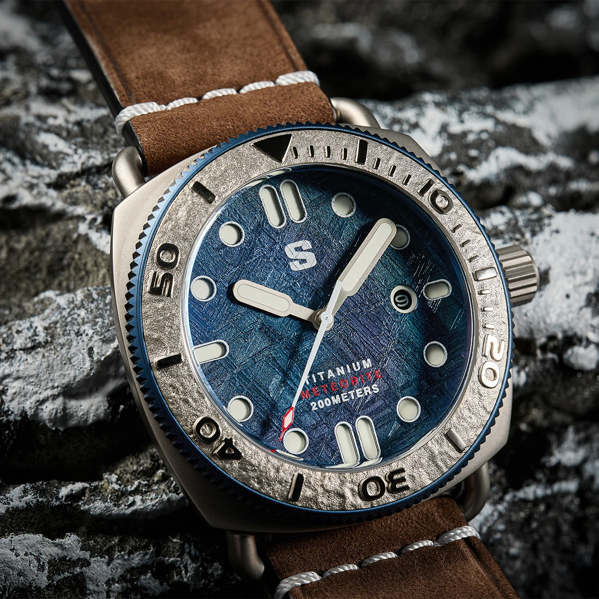 Stalingrad SG-24001 Titanium Meteorite Watch