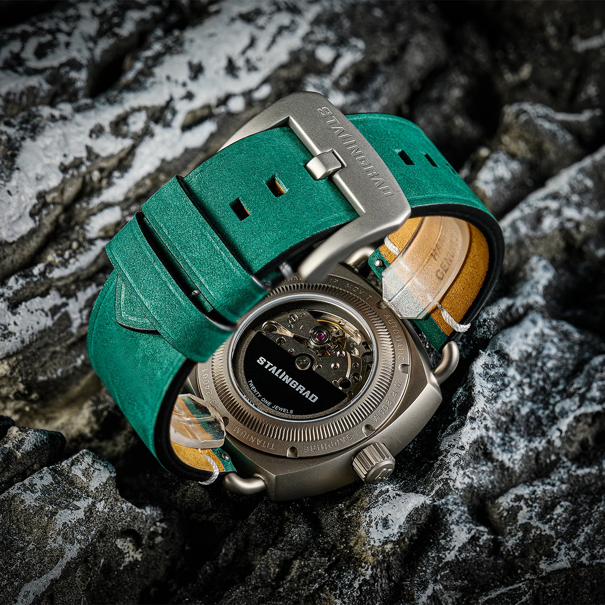 Stalingrad SG-24001 Titanium Meteorite Watch
