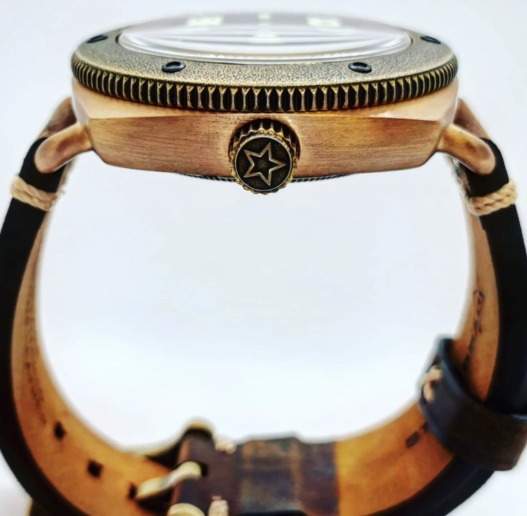 Stalingrad SG0609 Men's Bronze Dive Watch