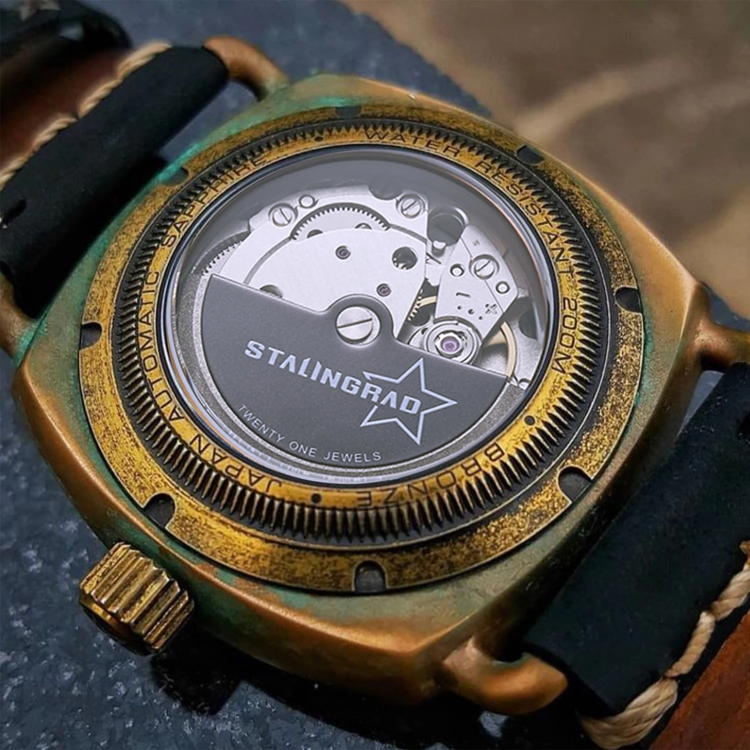 Stalingrad Vintage Bronze Men’s Watch