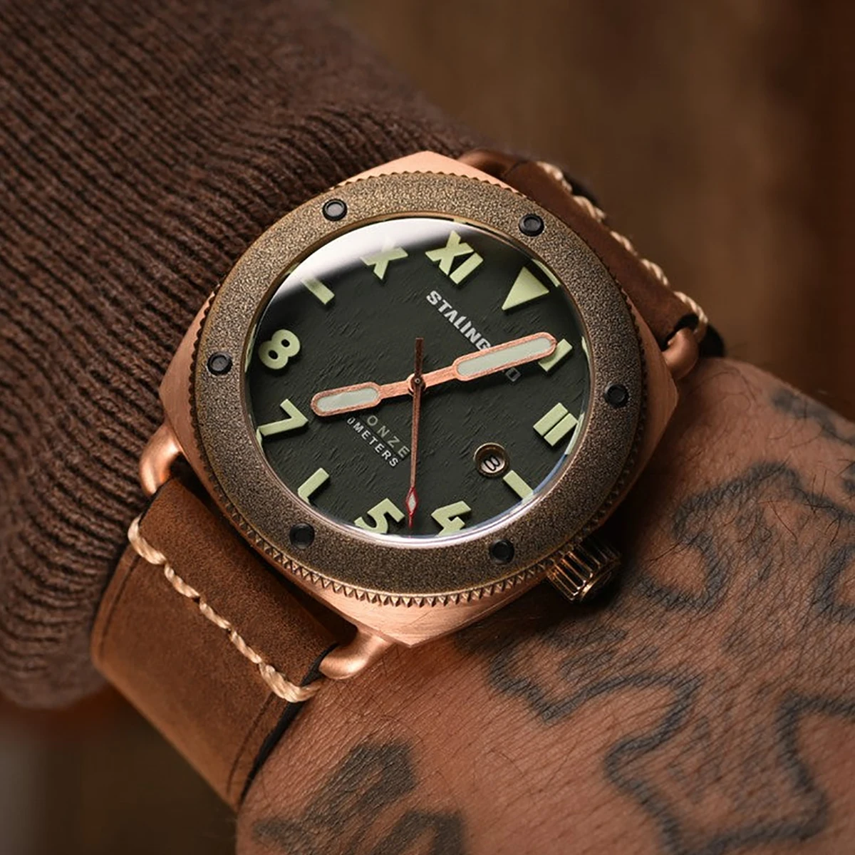 Stalingrad Vintage Bronze Men’s Watch