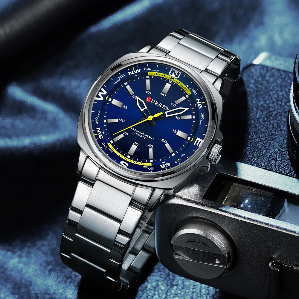 CURREN Men’s Fashion Business Quartz Watch