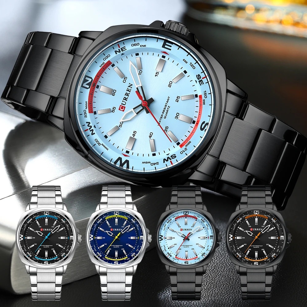 CURREN Men’s Fashion Business Quartz Watch