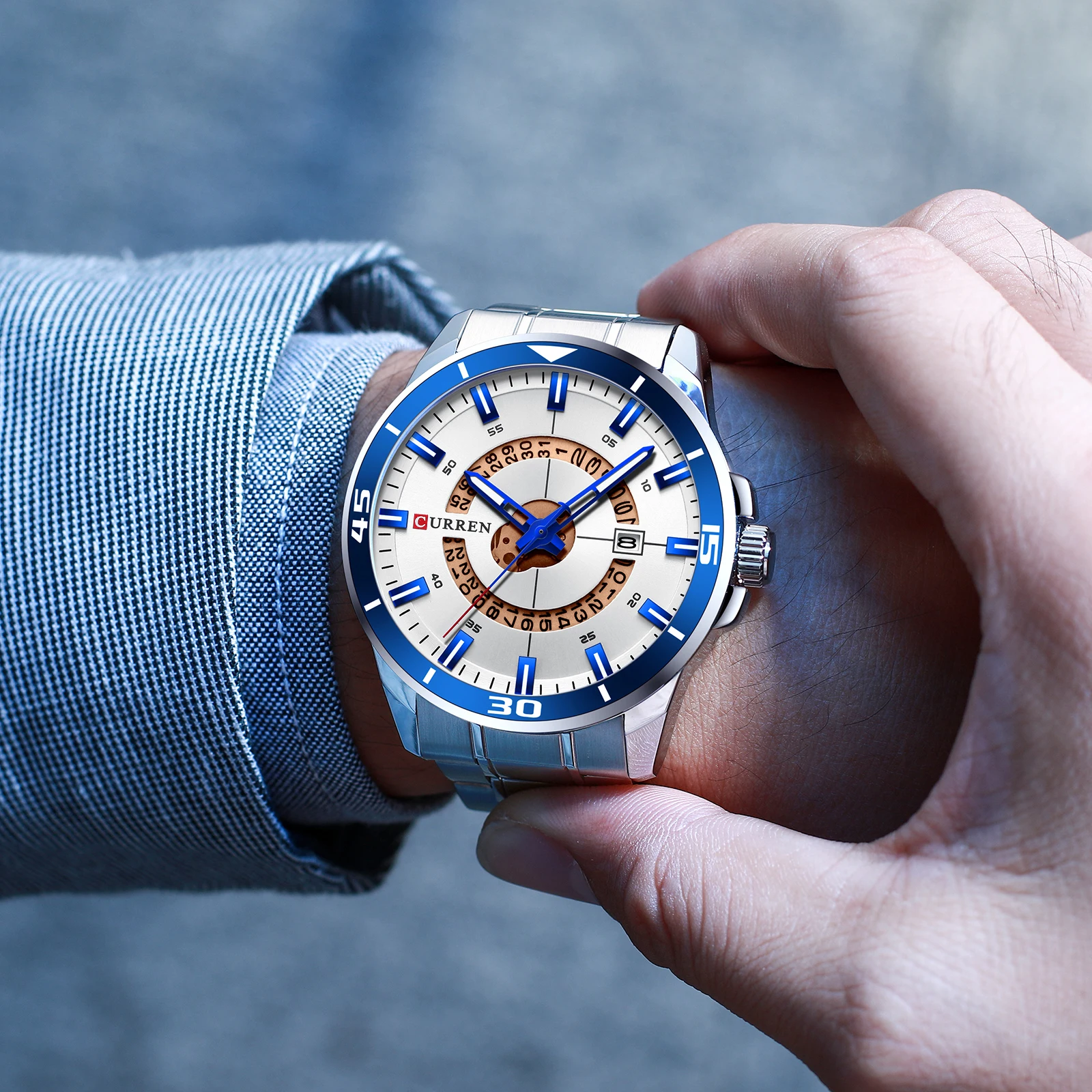 CURREN Fashion Business Men’s Watch