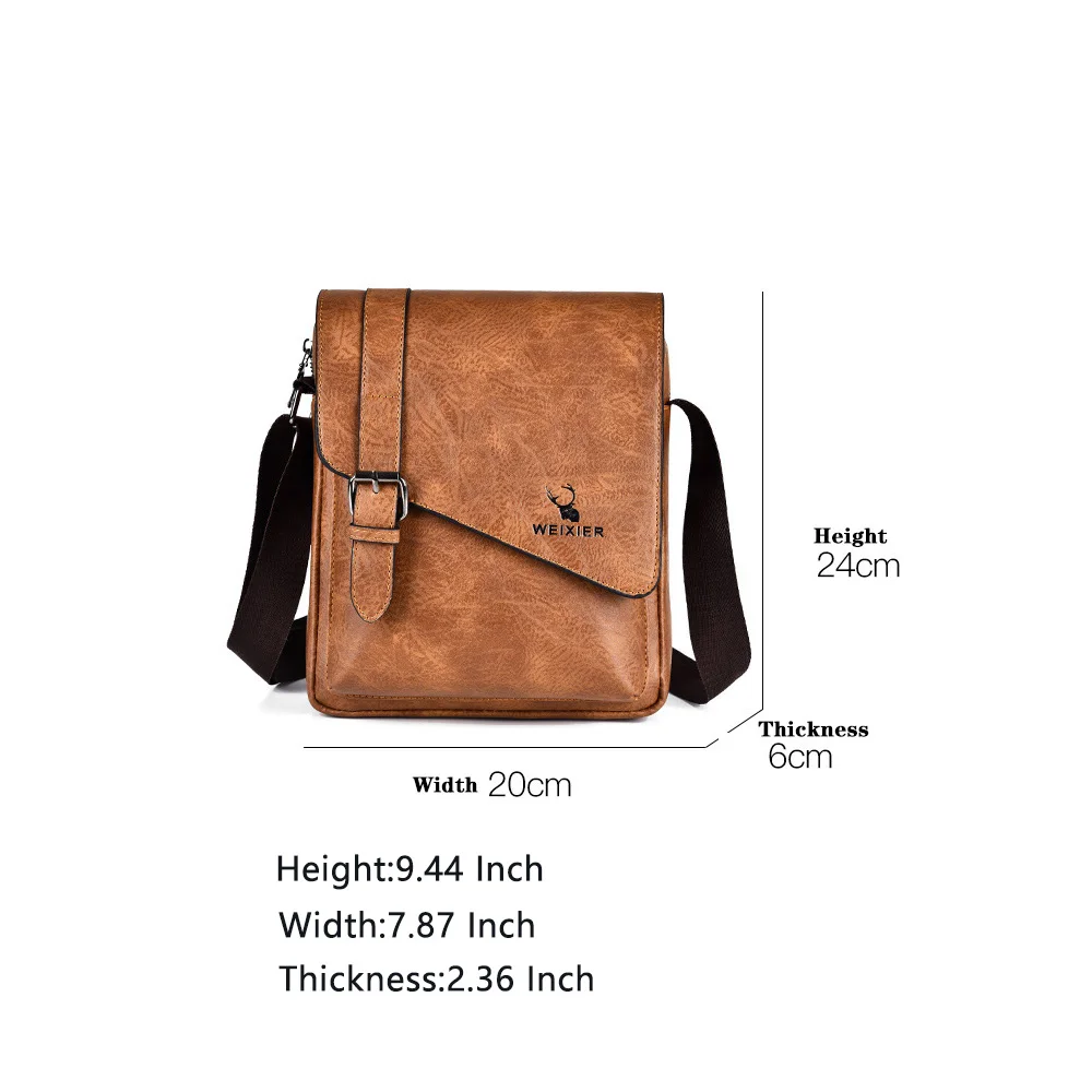 Men’s Retro Business Shoulder Bag