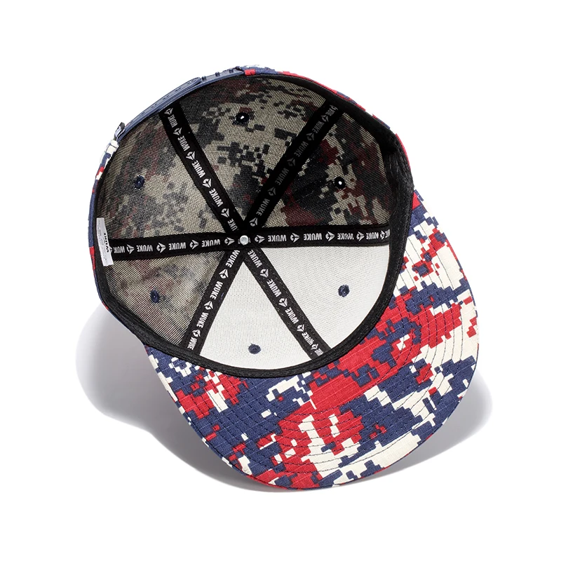 Unisex Camouflage Snapback Cap