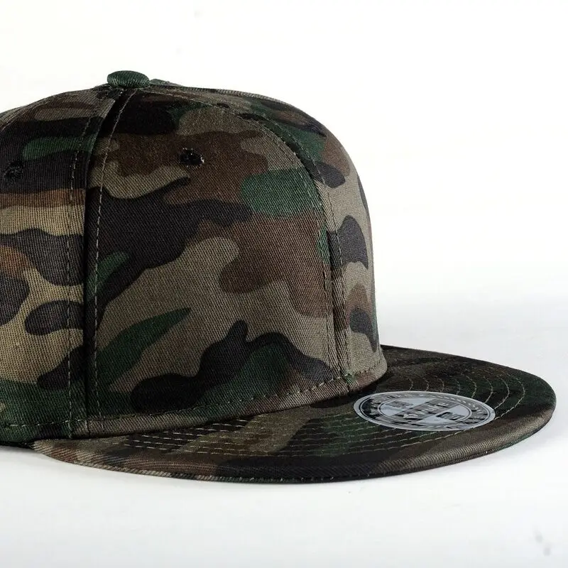 Unisex Camouflage Snapback Cap