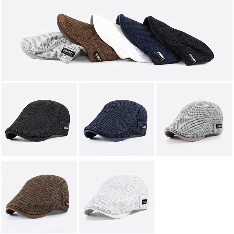 Branded Men's Summer Mesh Beret