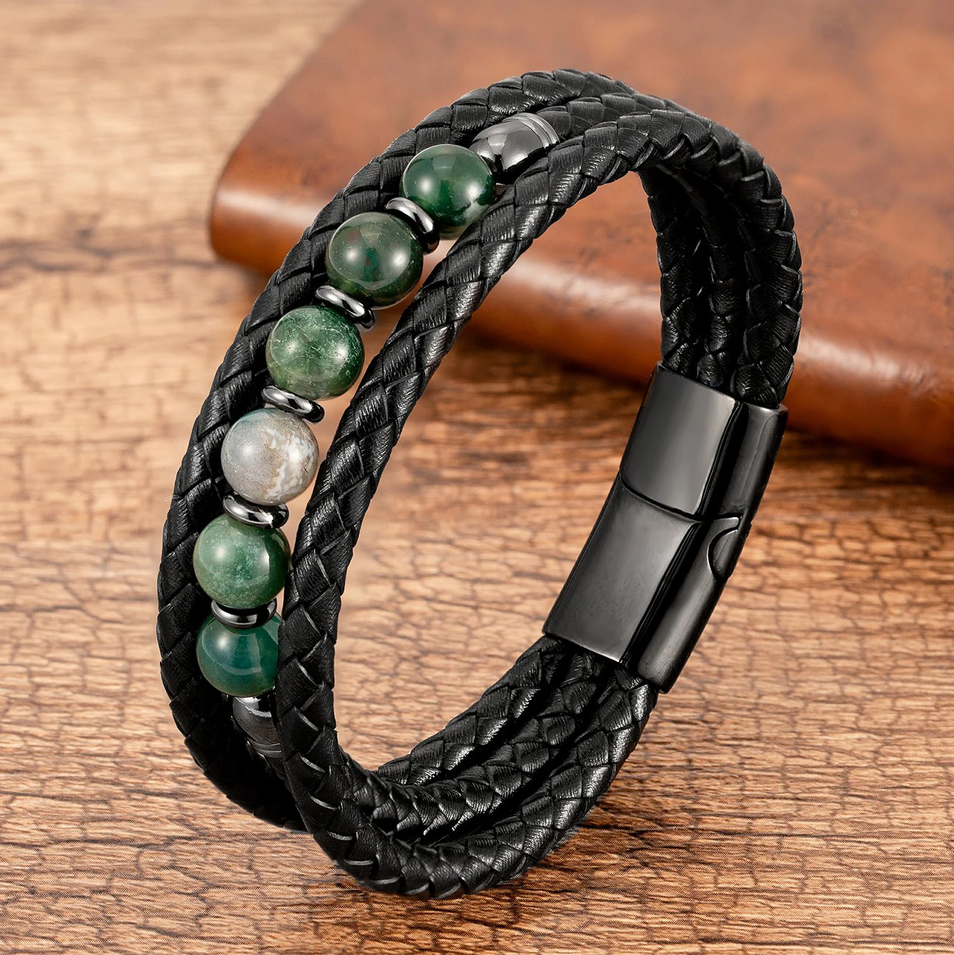Handcrafted Natural Stone Bracelet