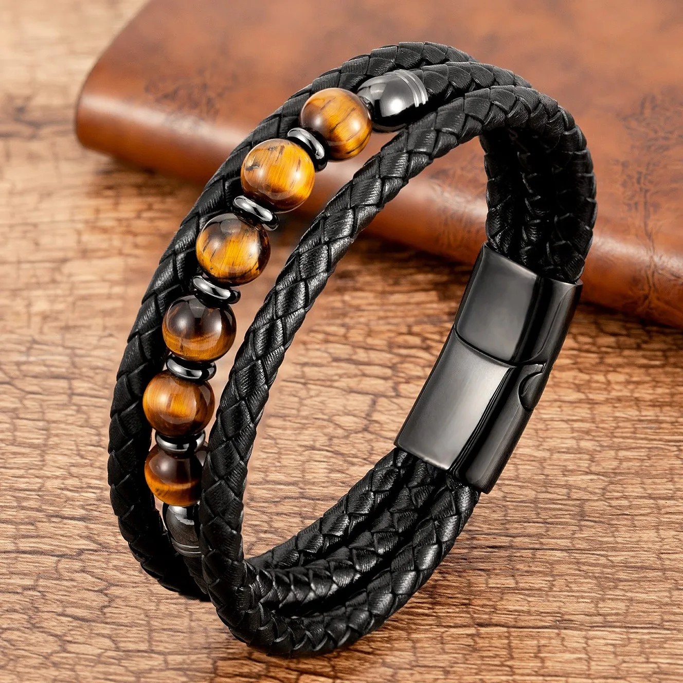 Handcrafted Natural Stone Bracelet
