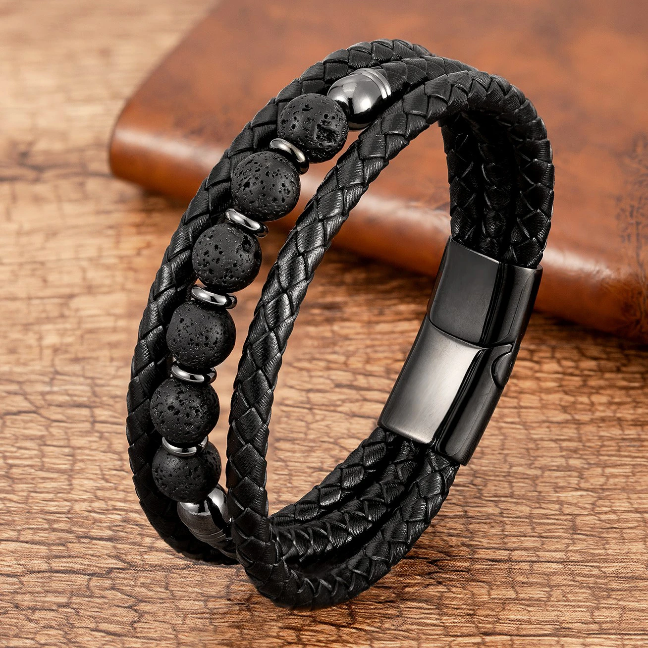 Handcrafted Natural Stone Bracelet