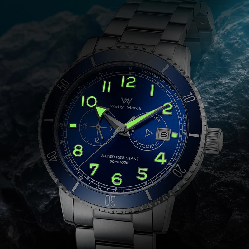 Welly Merck Captain Series Automatic Watch