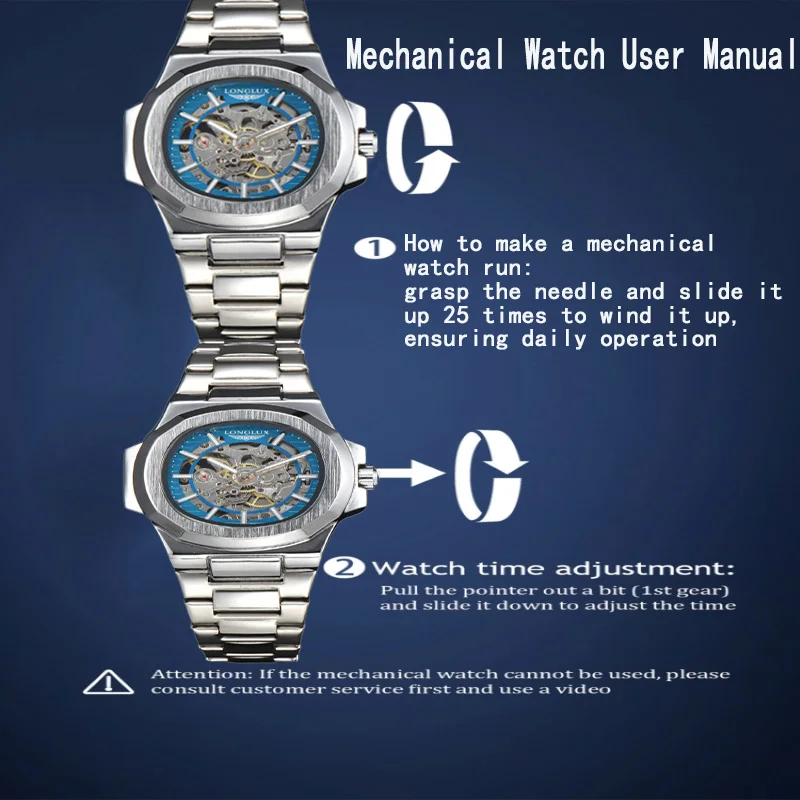 Automatic Skeleton Mechanical Watches