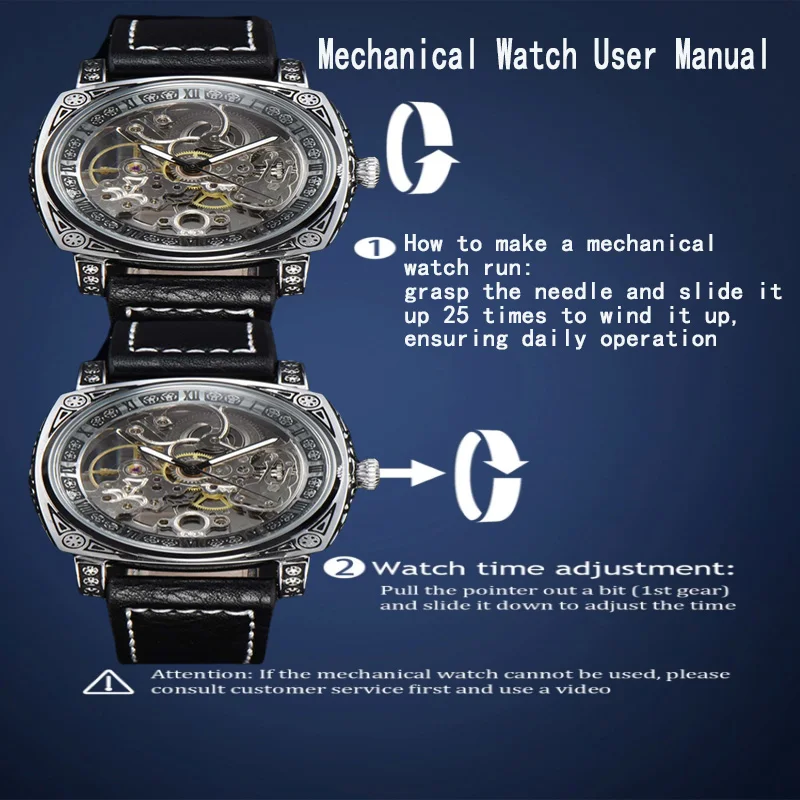 Automatic Retro Style Mechanical Watch