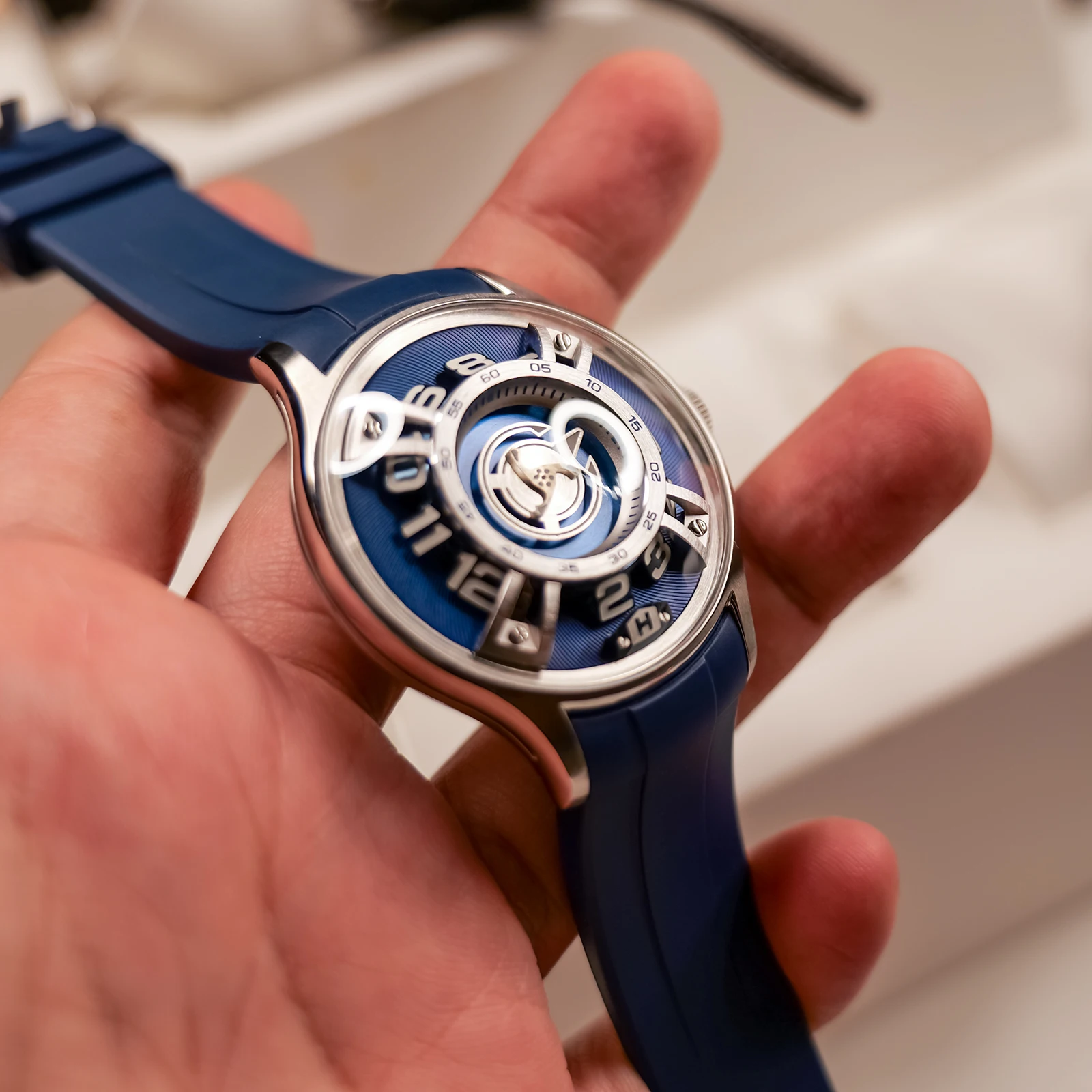OBLVLO Engine Starship Mechanical Watch