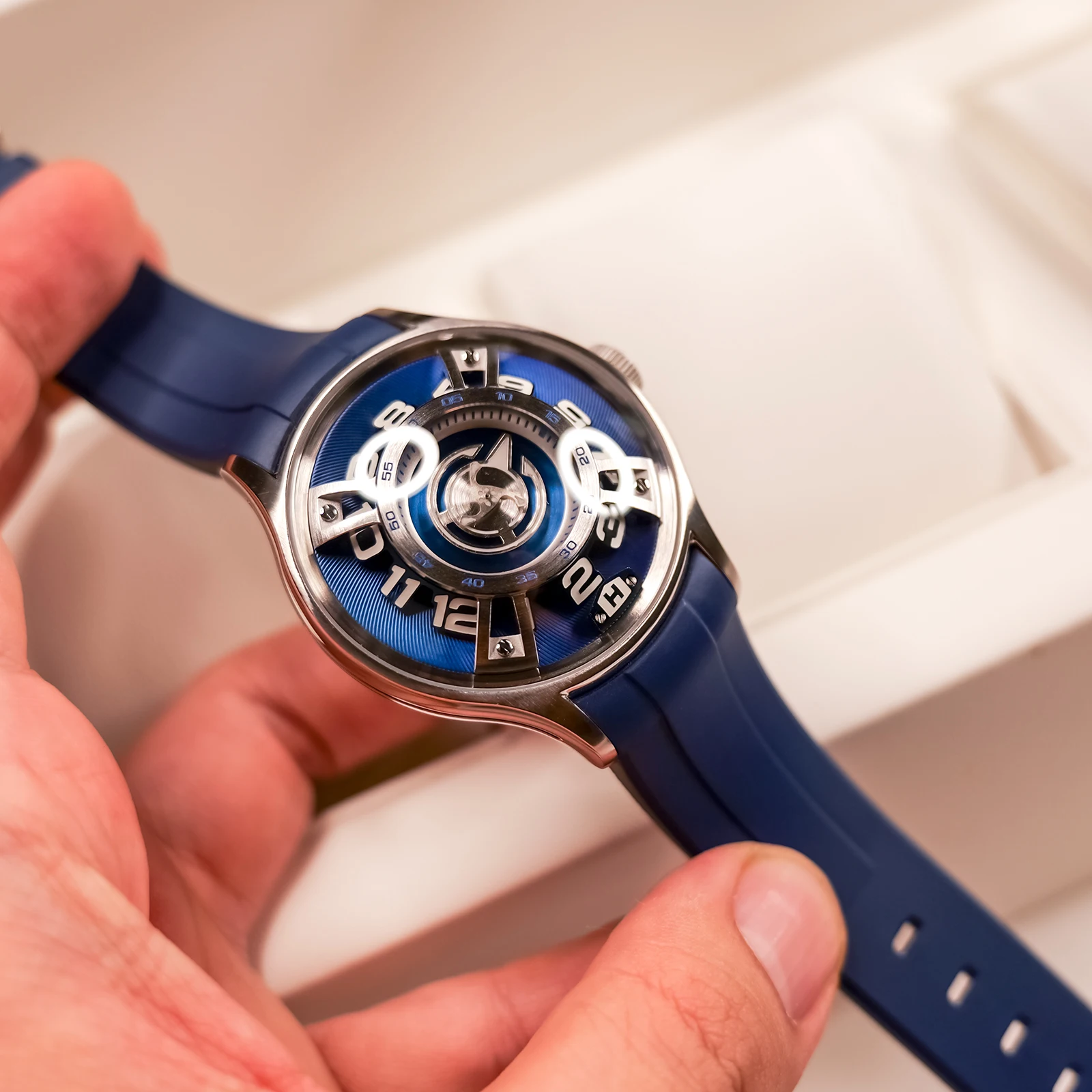 OBLVLO Engine Starship Mechanical Watch