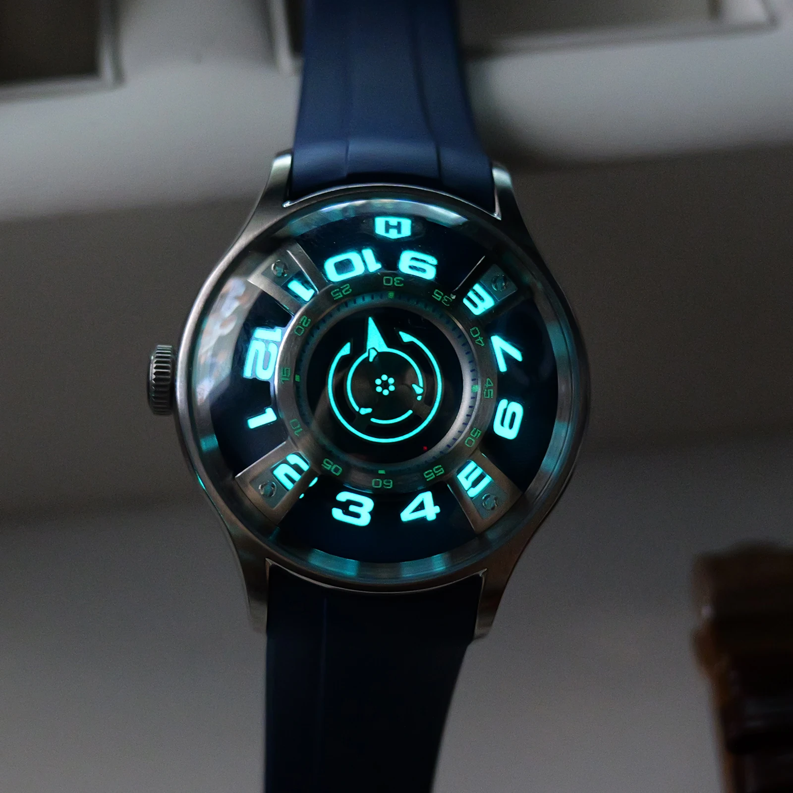 OBLVLO Engine Starship Mechanical Watch
