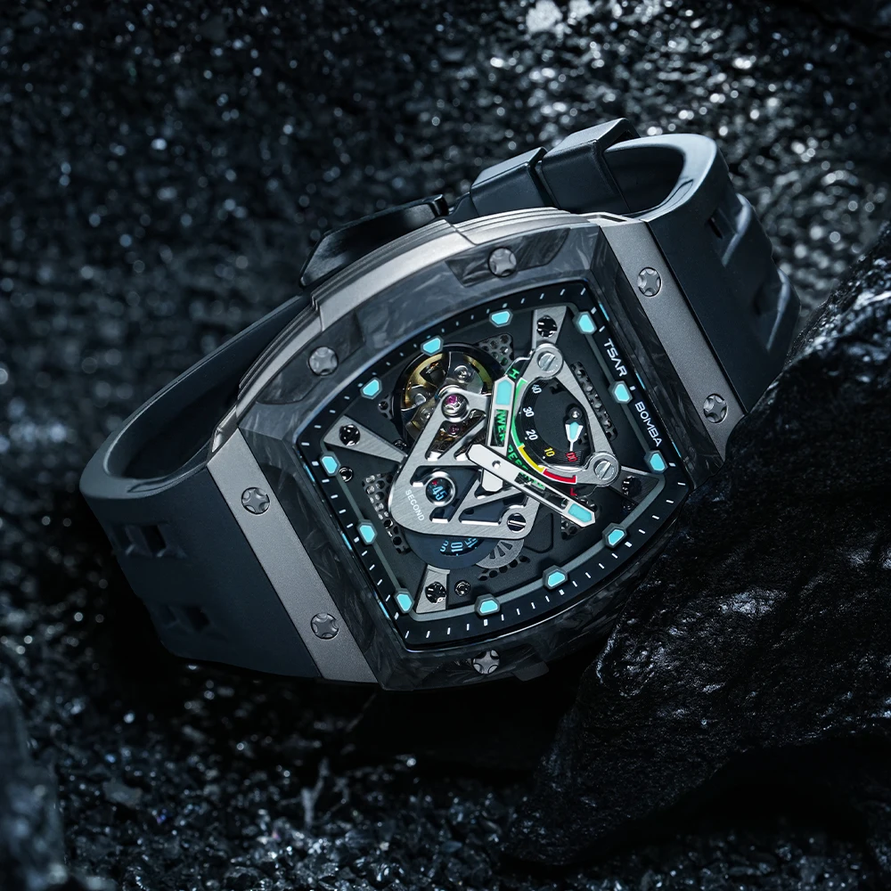 TSAR BOMBA TB8216 Titanium Automatic Watch
