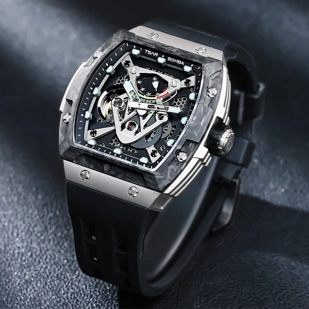 TSAR BOMBA TB8216 Titanium Automatic Watch