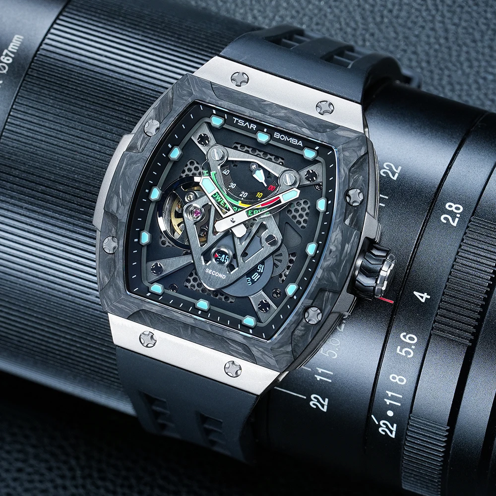 TSAR BOMBA TB8216 Titanium Automatic Watch