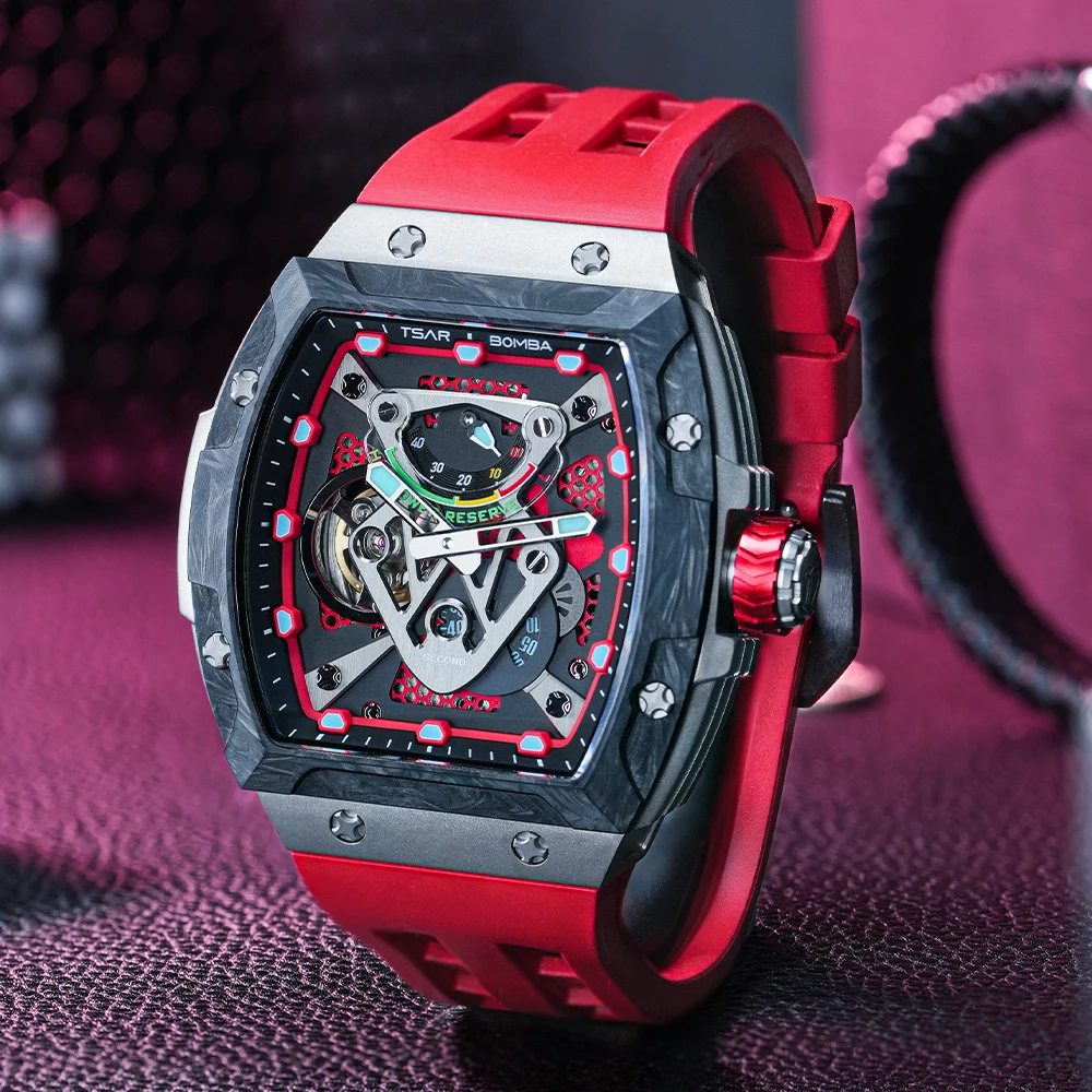 TSAR BOMBA TB8216 Titanium Automatic Watch