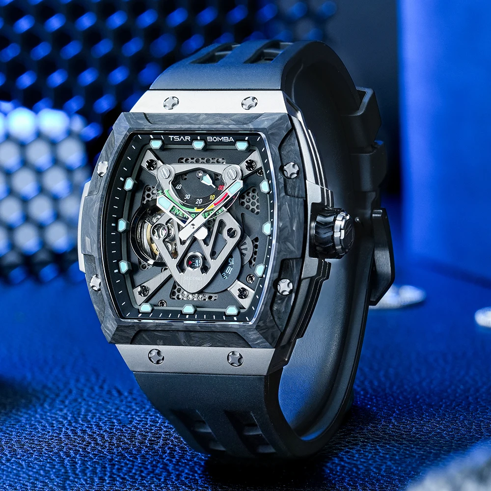 TSAR BOMBA TB8216 Titanium Automatic Watch