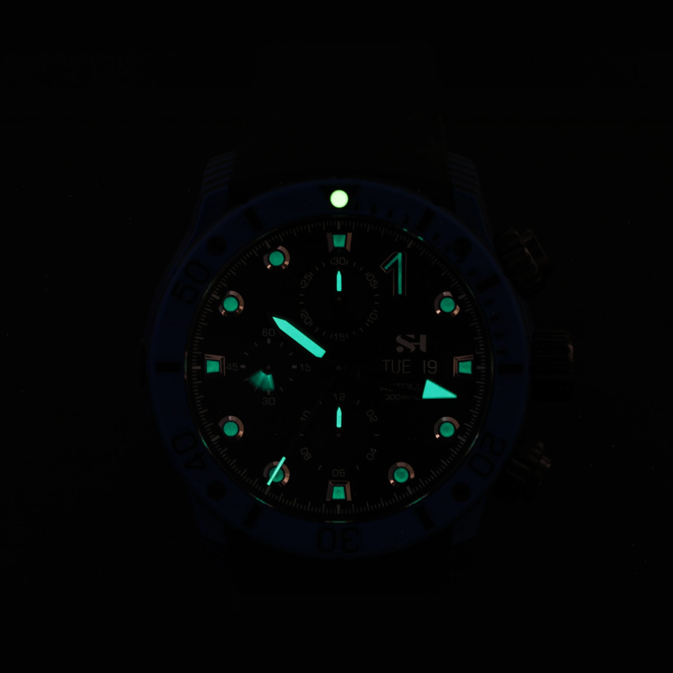 SH 2024 Carbon Fiber Automatic Wristwatch