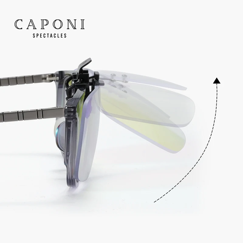 CAPONI Color Blind Glasses Clip On