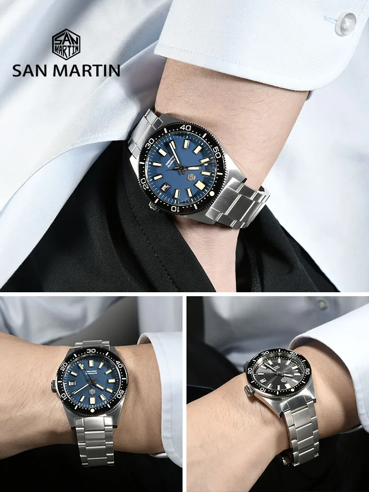 San Martin SN0007 62MAS Automatic Watch