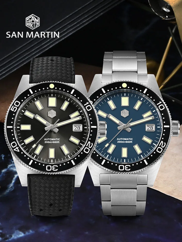 San Martin SN0007 62MAS Automatic Watch