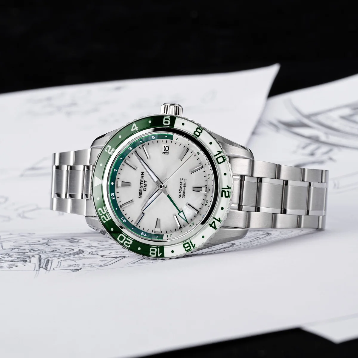 Seestern S456 Grand GMT Automatic Watch