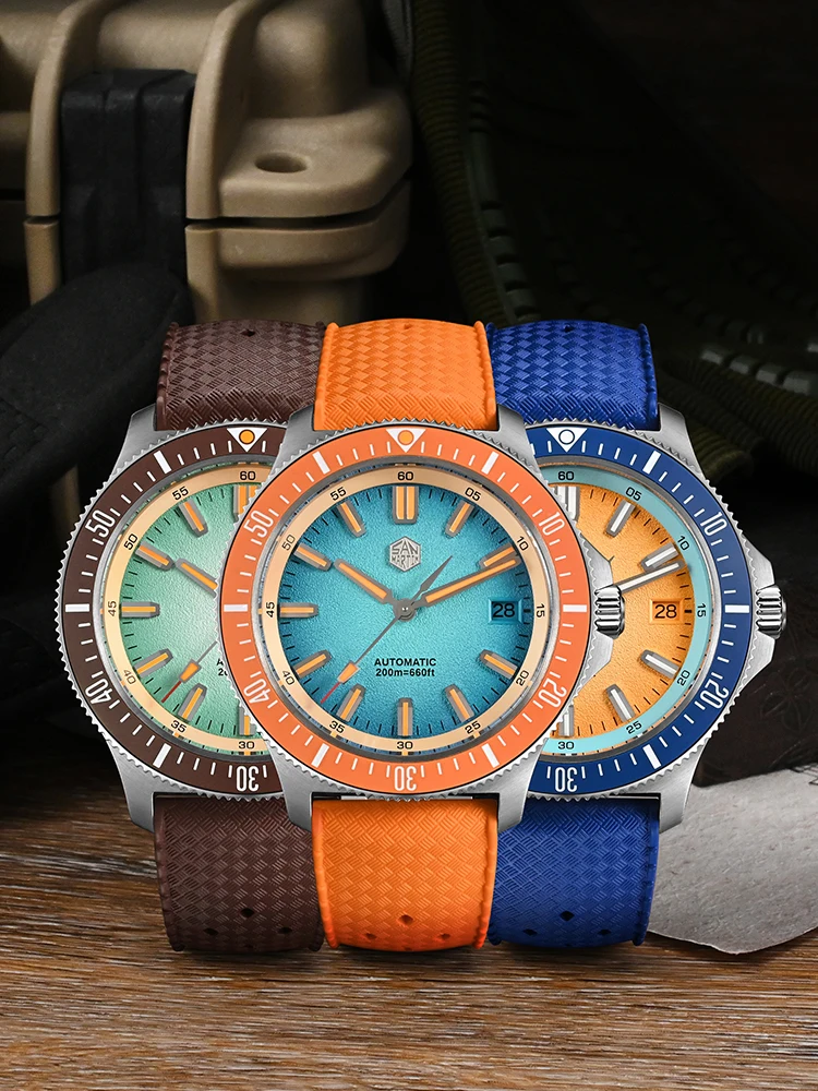 San Martin 40mm Fruit Series Dive Watch
