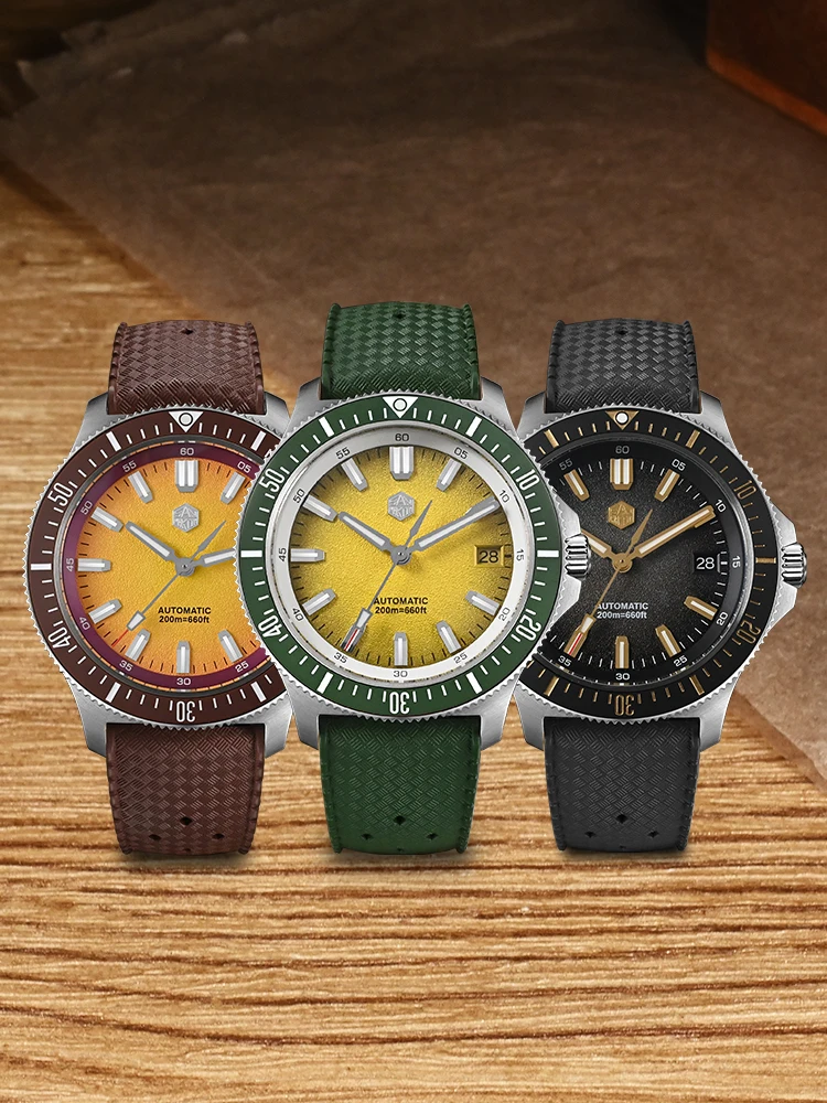 San Martin 40mm Fruit Series Dive Watch