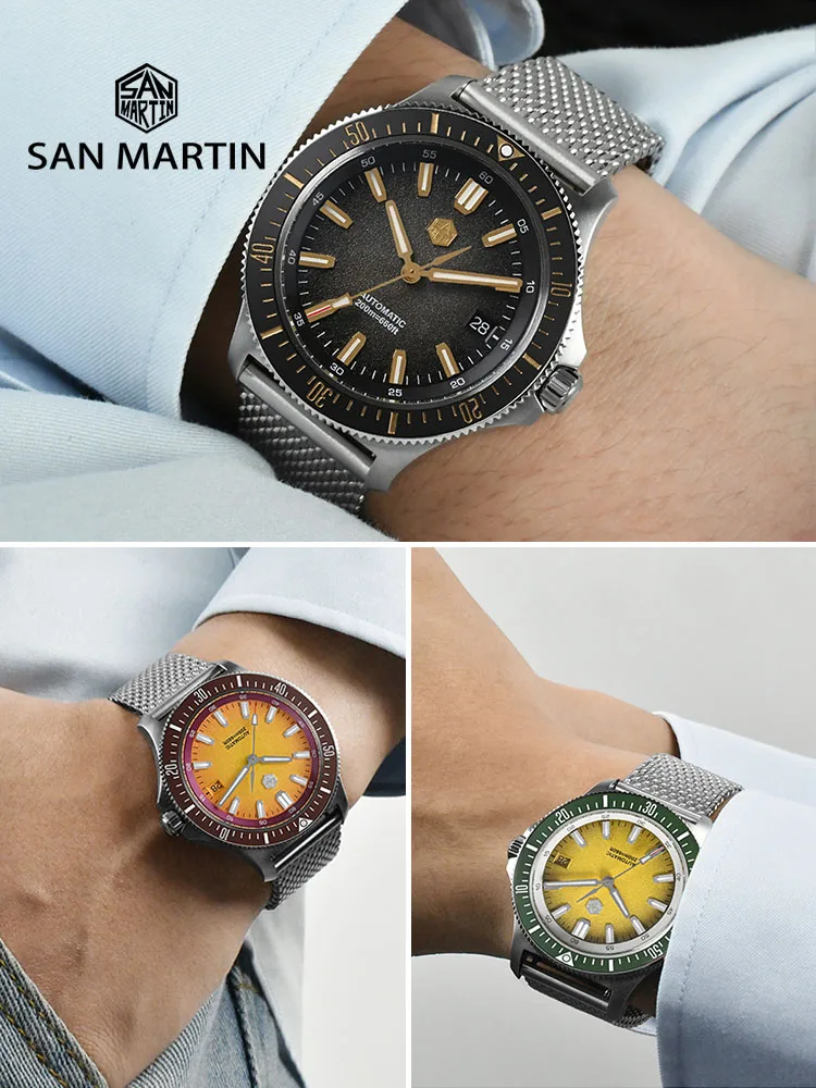 San Martin 40mm Fruit Series Dive Watch