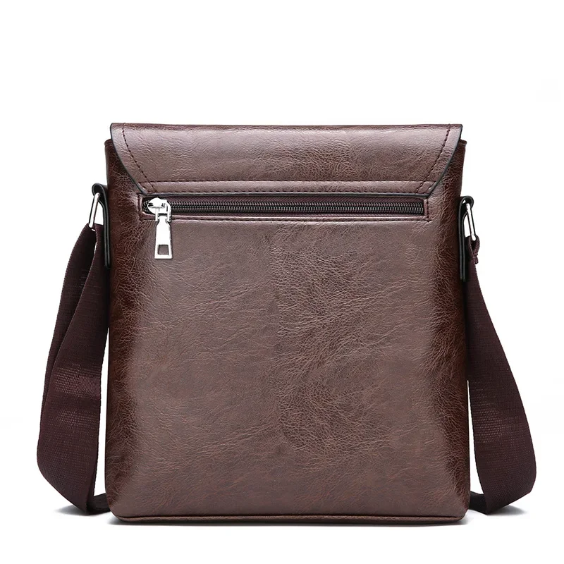 JEEP Men’s Leather Shoulder Bag