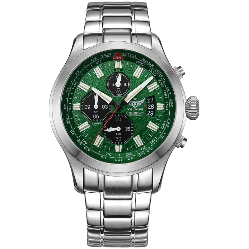 YELANG V1029S Tritium Chronograph Watch