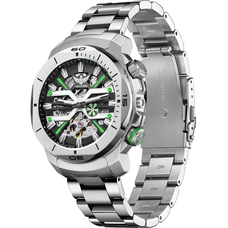 Yelang V1034 Tritium Automatic Dress Watch