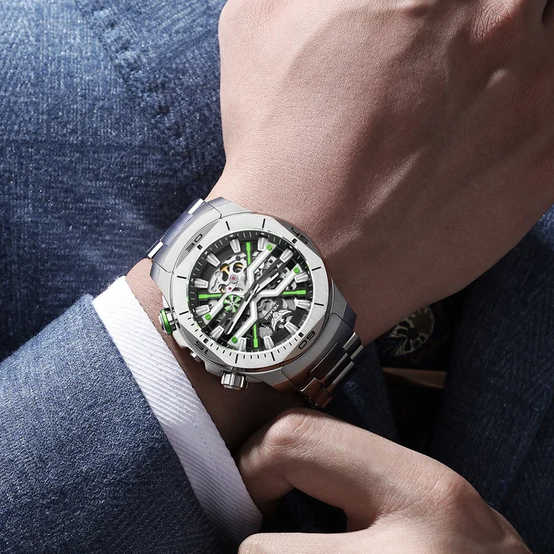 Yelang V1034 Tritium Automatic Dress Watch