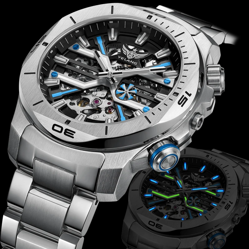 Yelang V1034 Tritium Automatic Dress Watch