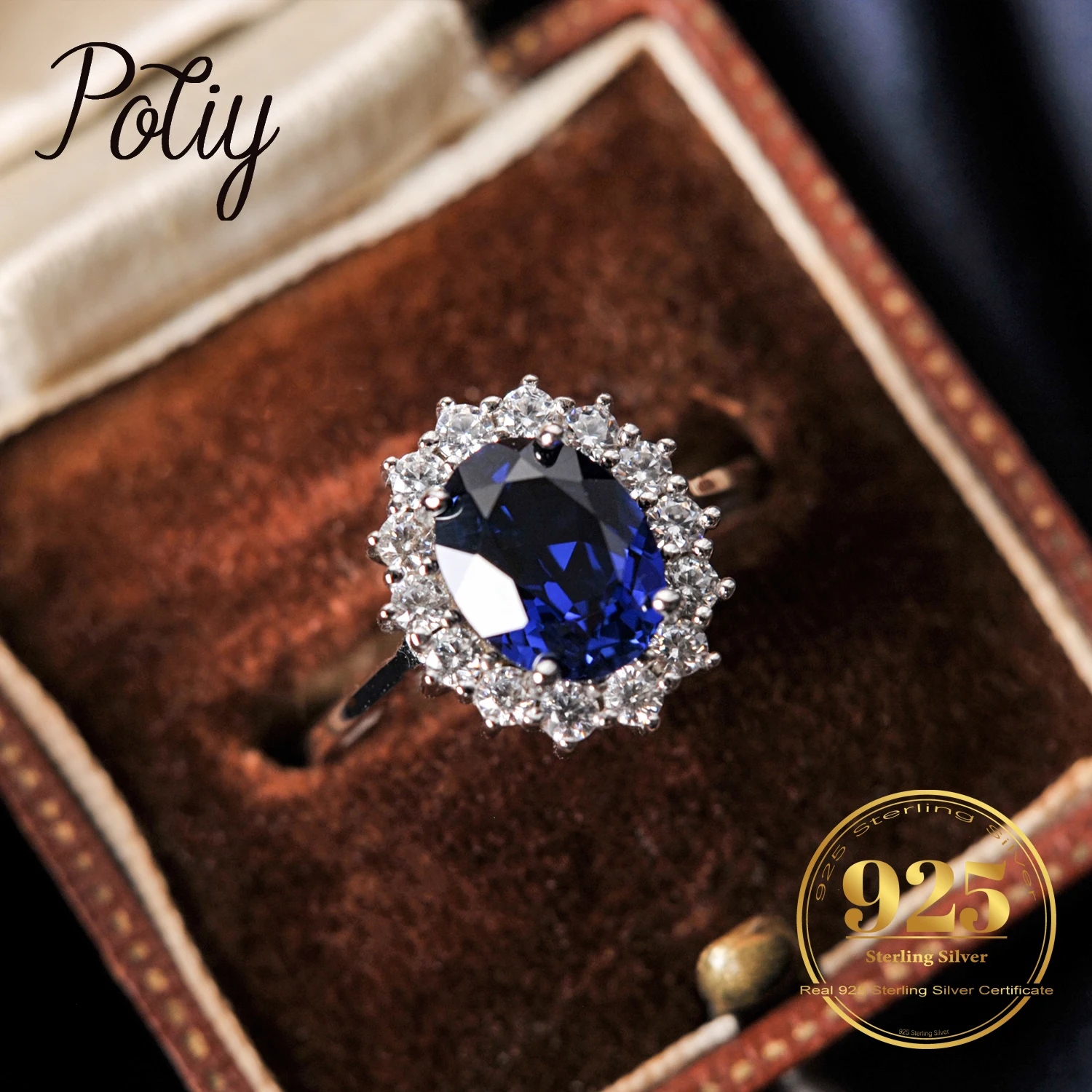 Princess Diana Ring Sapphire Ruby Emerald