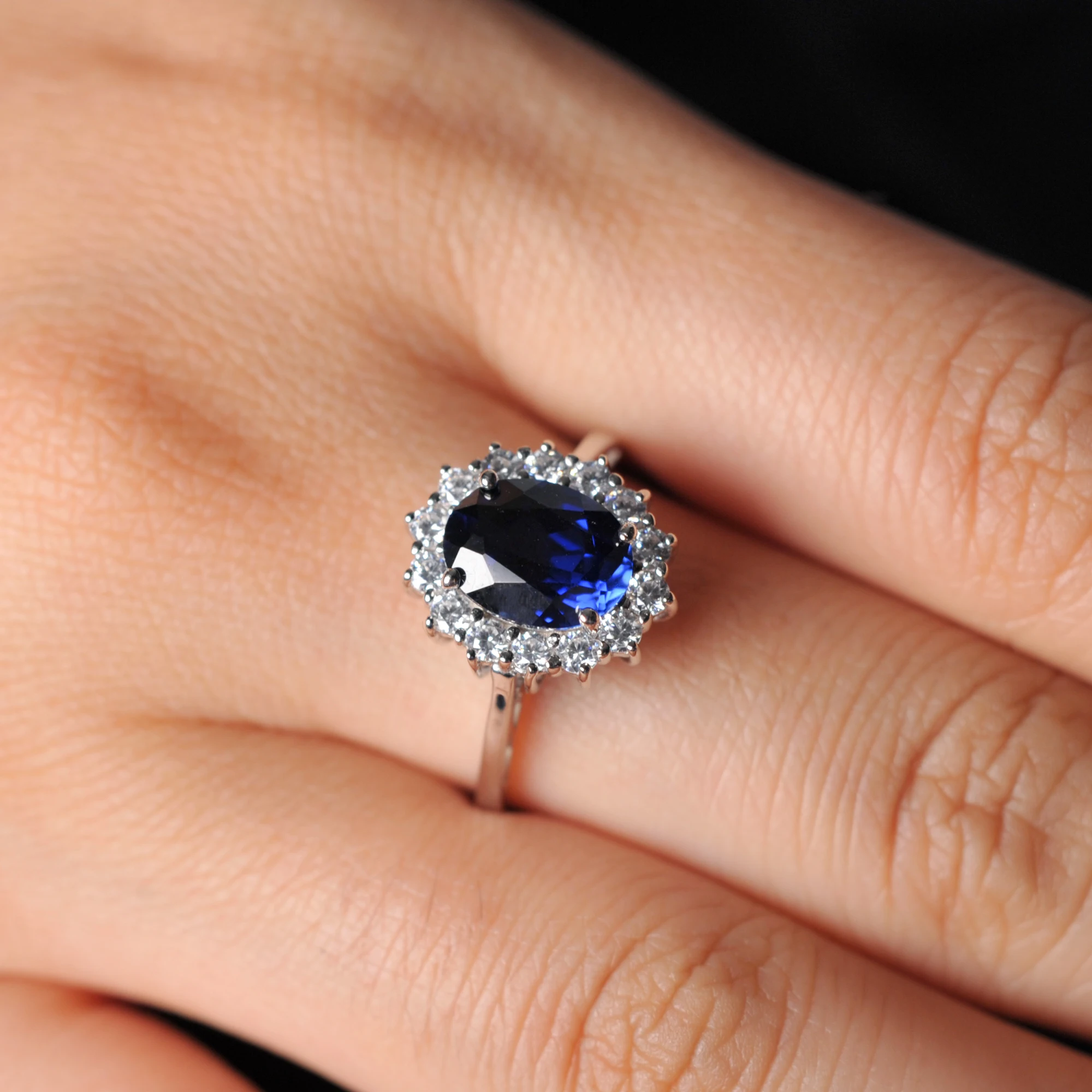 Princess Diana Ring Sapphire Ruby Emerald